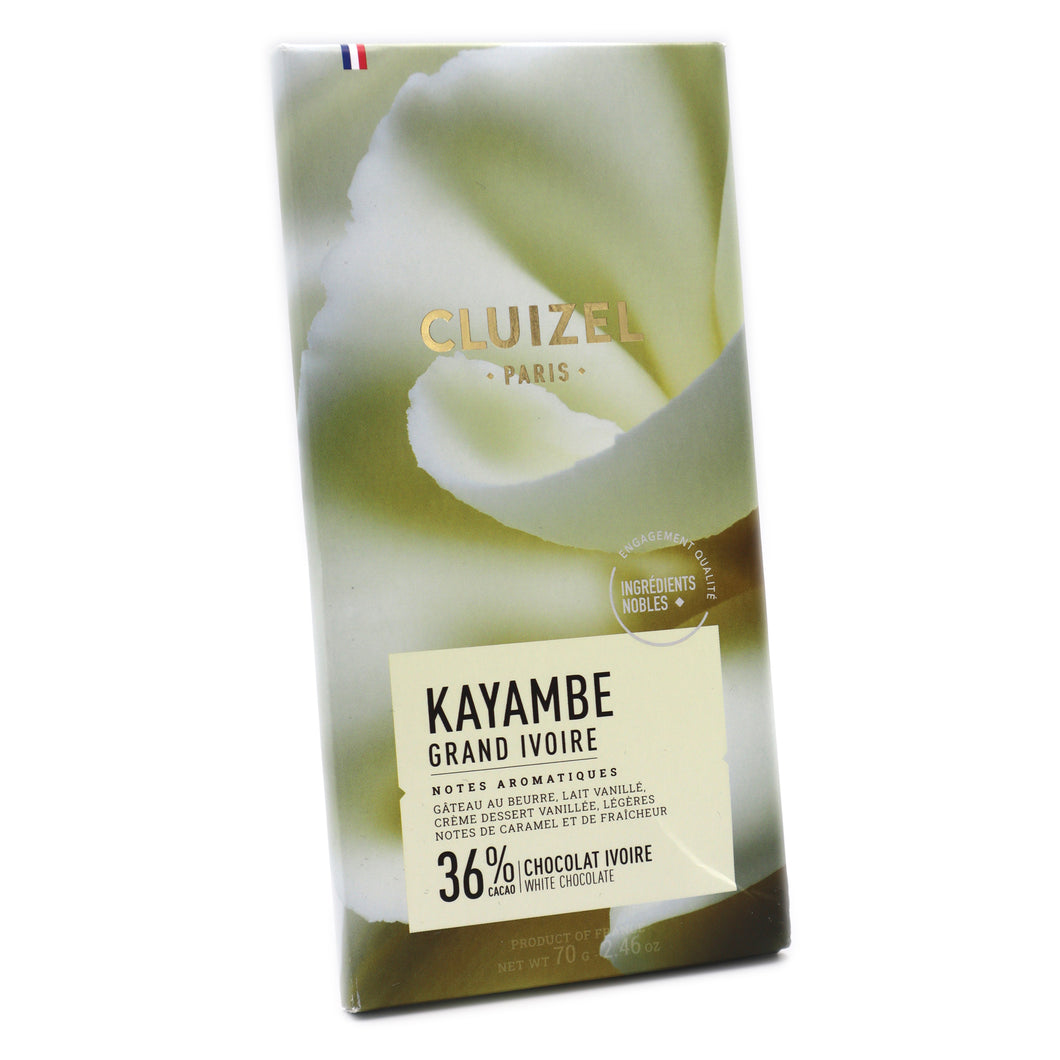 Cluizel weiße Schokolade Kayambe 36%