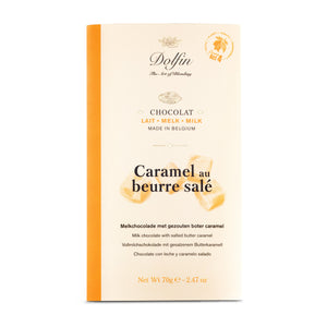 Dolfin Milchschokolade mit gesalzenem Butterkaramell