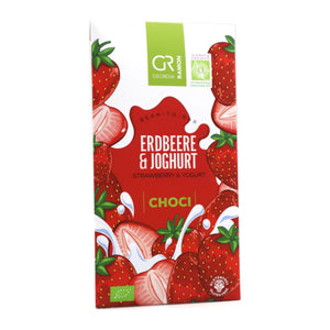Georgia Ramon weiße Erdbeer-Joghurt Schokolade