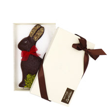 Laden Sie das Bild in den Galerie-Viewer, Xocolat Handhase aus Zartbitterschokolade
