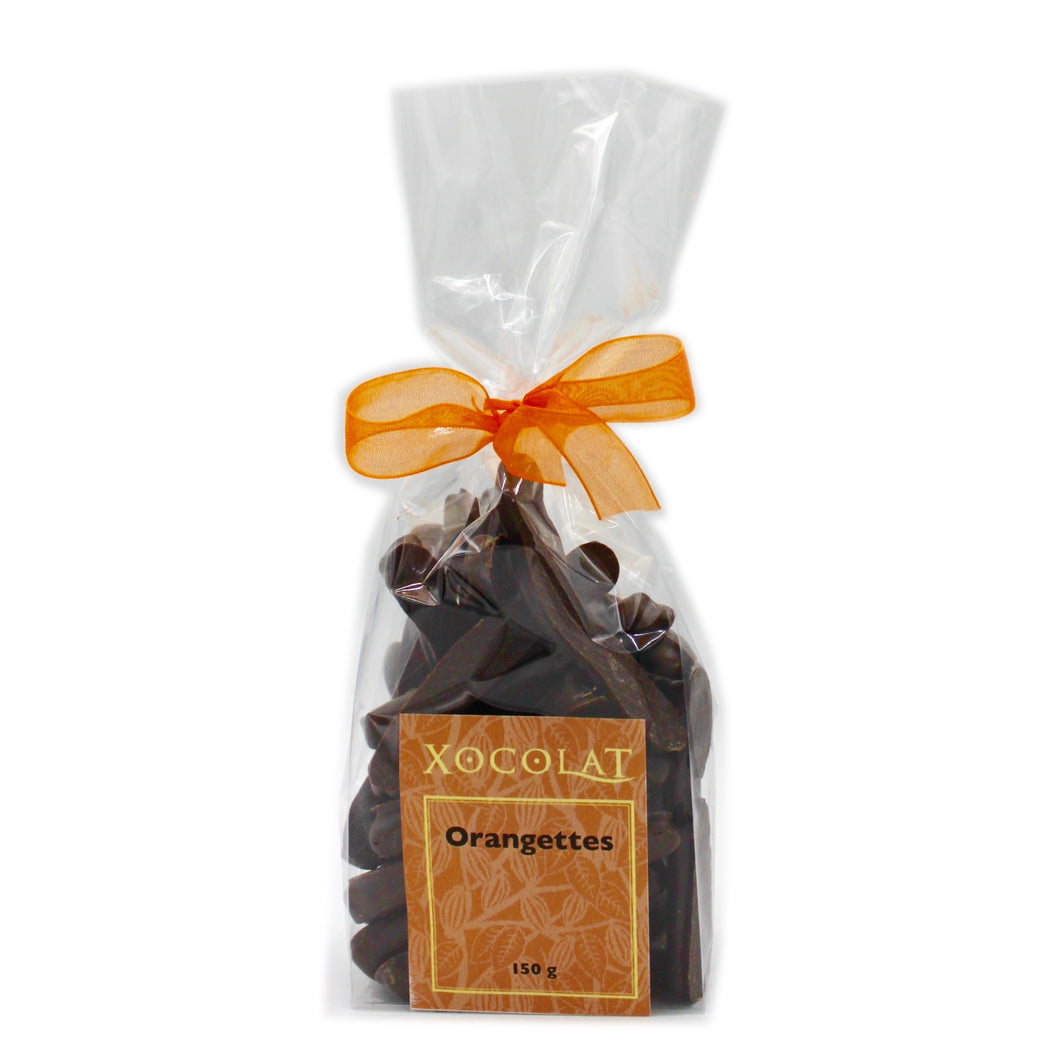 Orangettes in dark chocolate