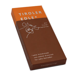 Tiroler Edle Gefüllte Milchschokolade mit Bergmarille