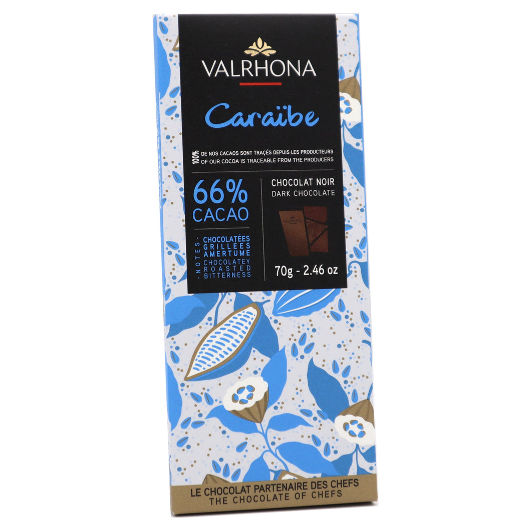 Valrhona Noir Caraibe dunkle Schokolade 66%