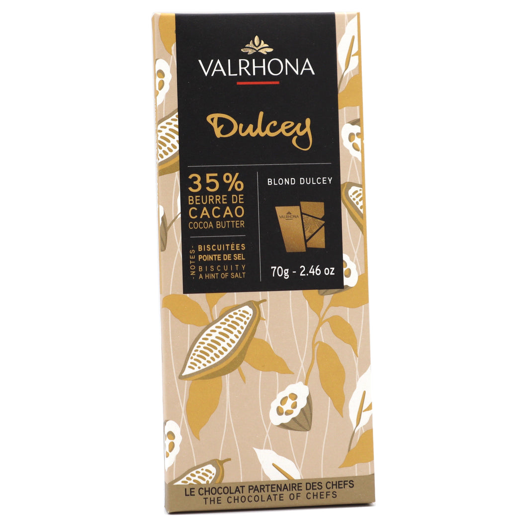 Valrhona Dulcey karamellisierte weiße Schokolade 32%