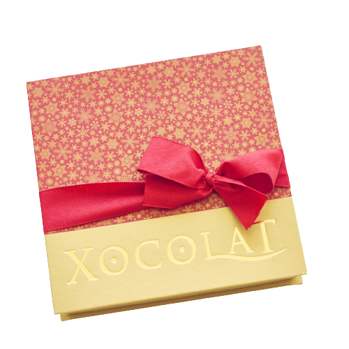 Xocolat Christmas Bonbonniere with 36 pralines