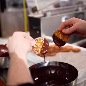 Xocolat Clementinen in dunkler Schokolade